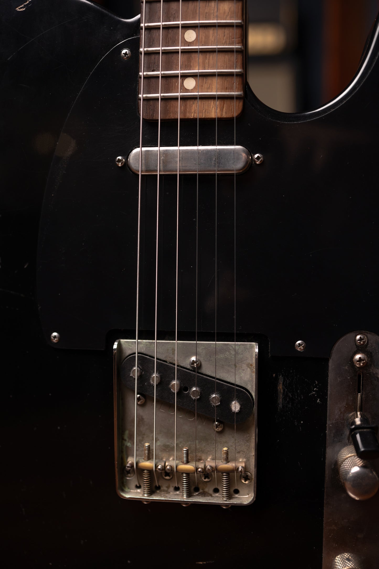 2021 Frugoni Relic Telecaster Electric Guitar - Black