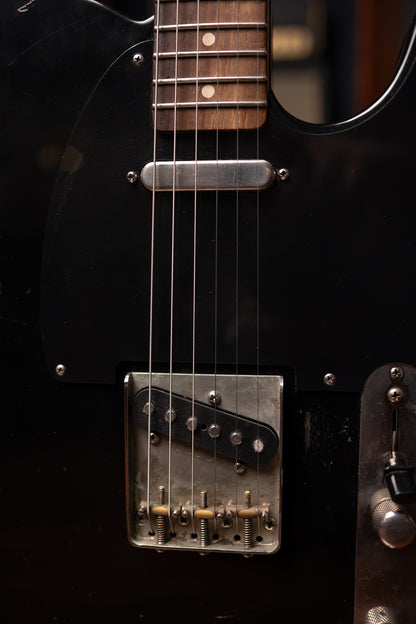 2021 Frugoni Relic Telecaster Electric Guitar - Black