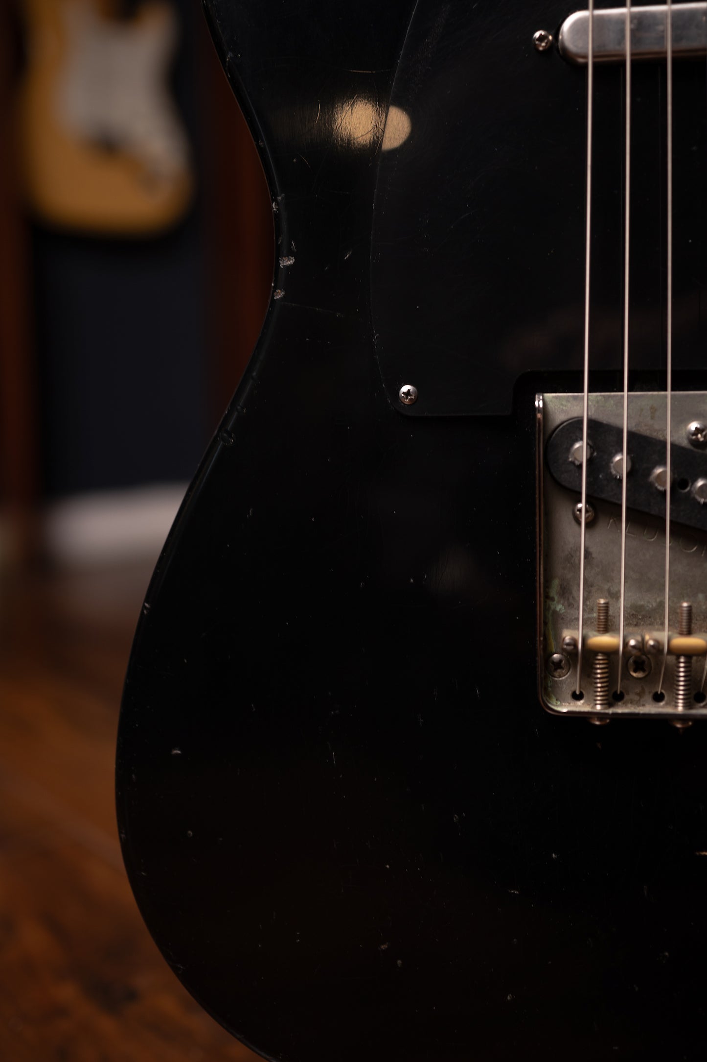 2021 Frugoni Relic Telecaster Electric Guitar - Black