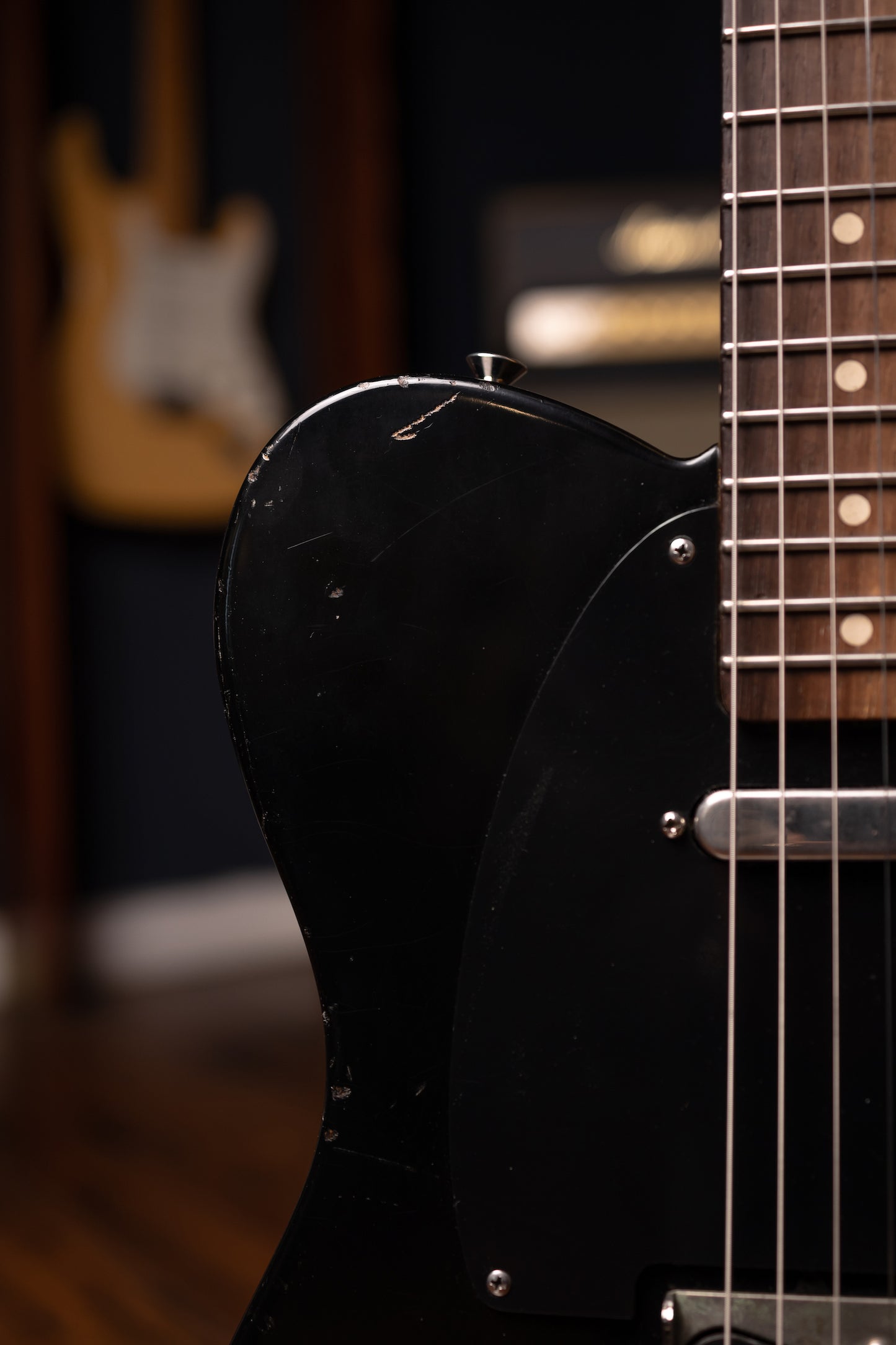 2021 Frugoni Relic Telecaster Electric Guitar - Black