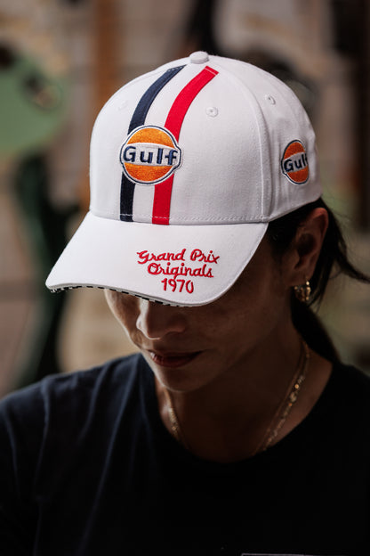Gulf 1970 Baseball Hat - White