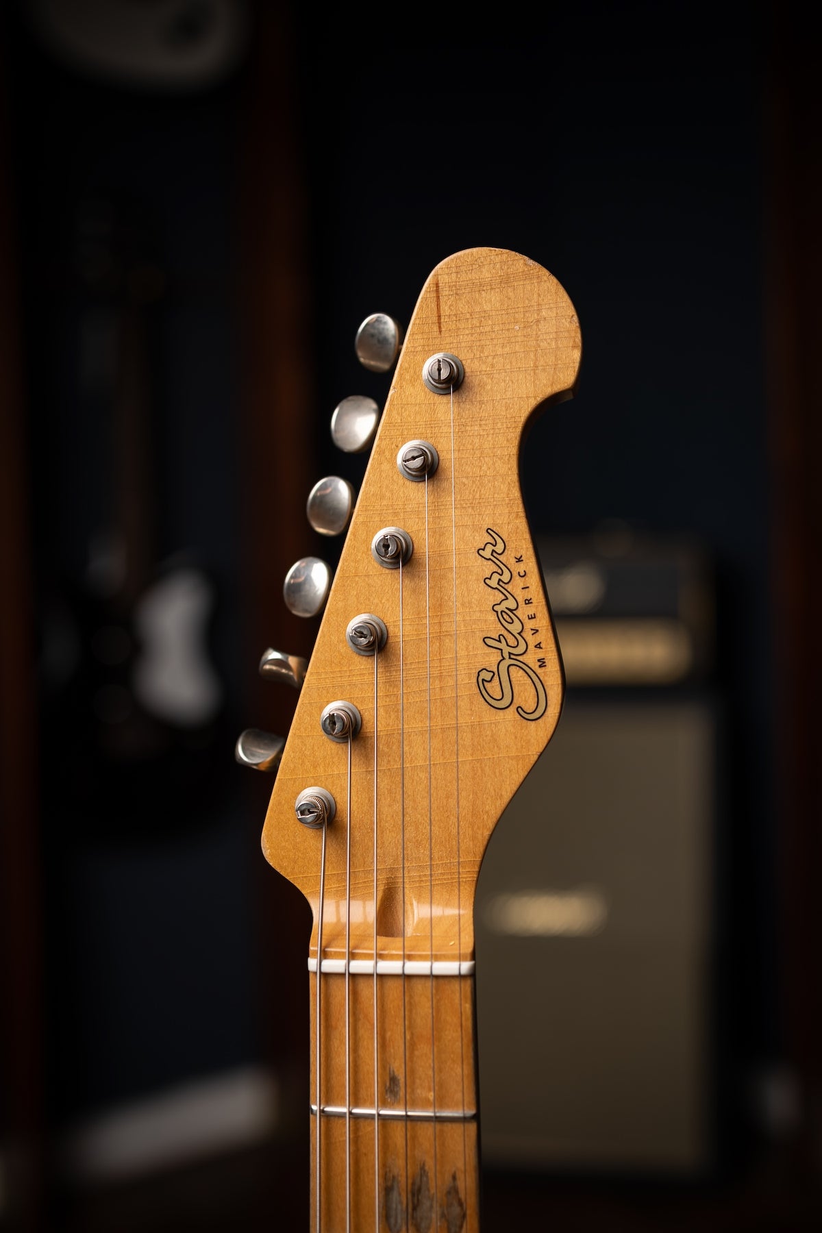 Starr Guitar Maverick - Graffiti Yellow