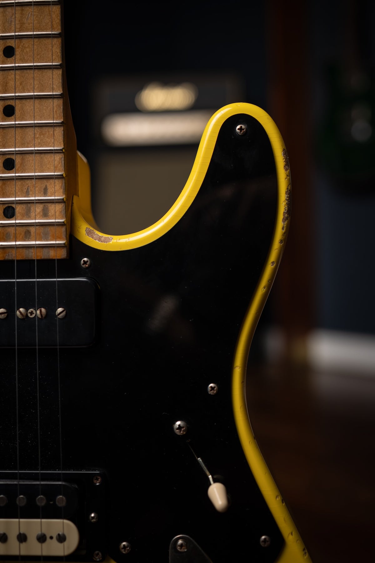 Starr Guitar Maverick - Graffiti Yellow