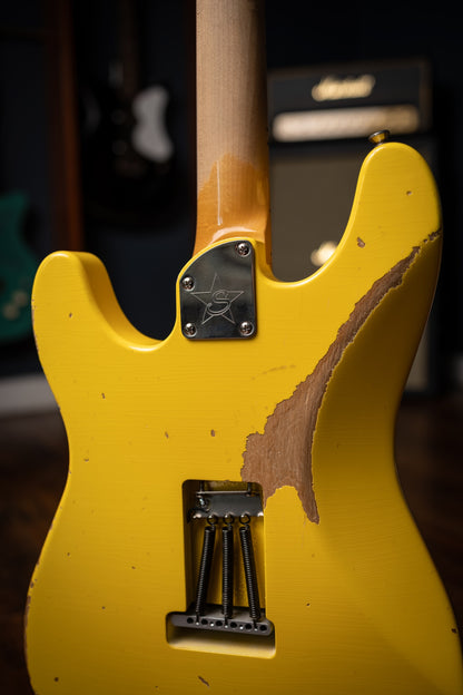 Starr Guitar Maverick - Graffiti Yellow