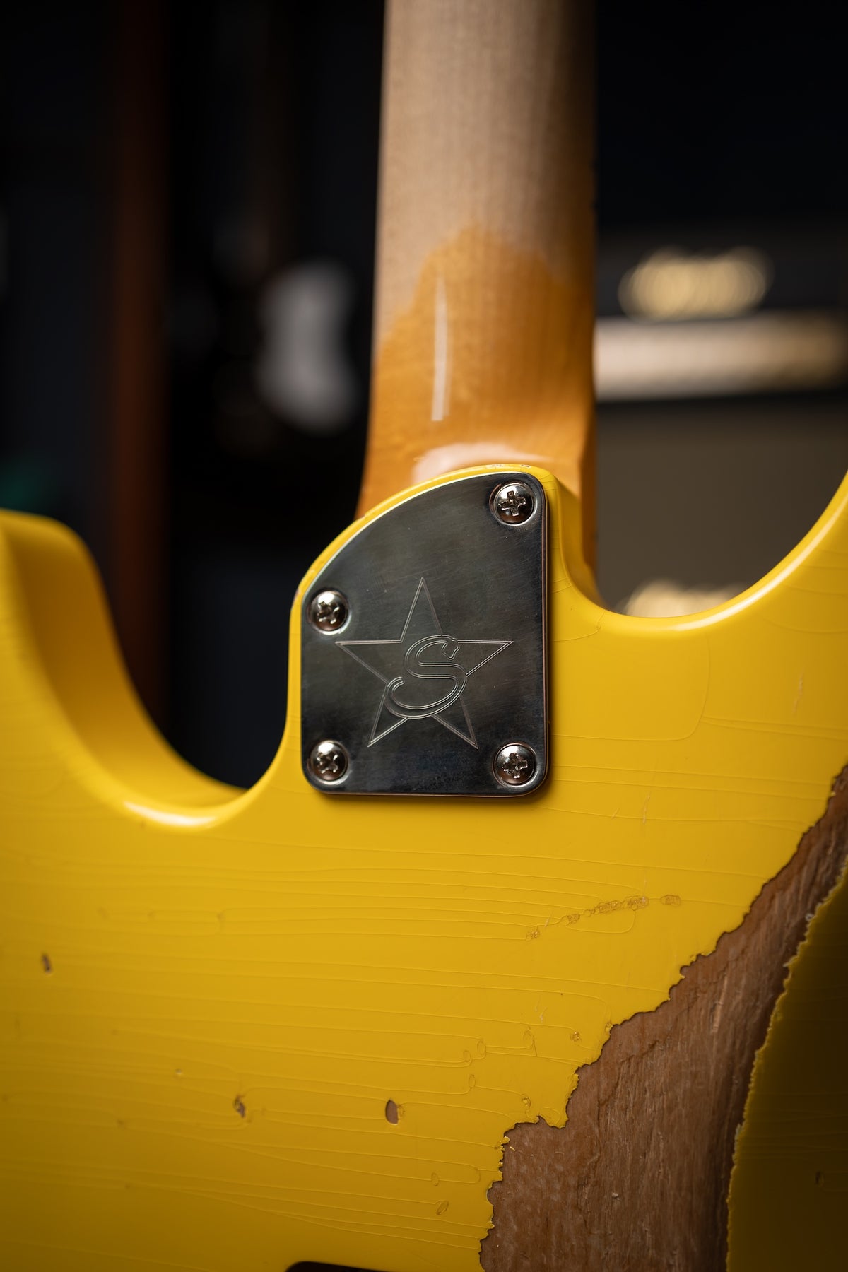 Starr Guitar Maverick - Graffiti Yellow