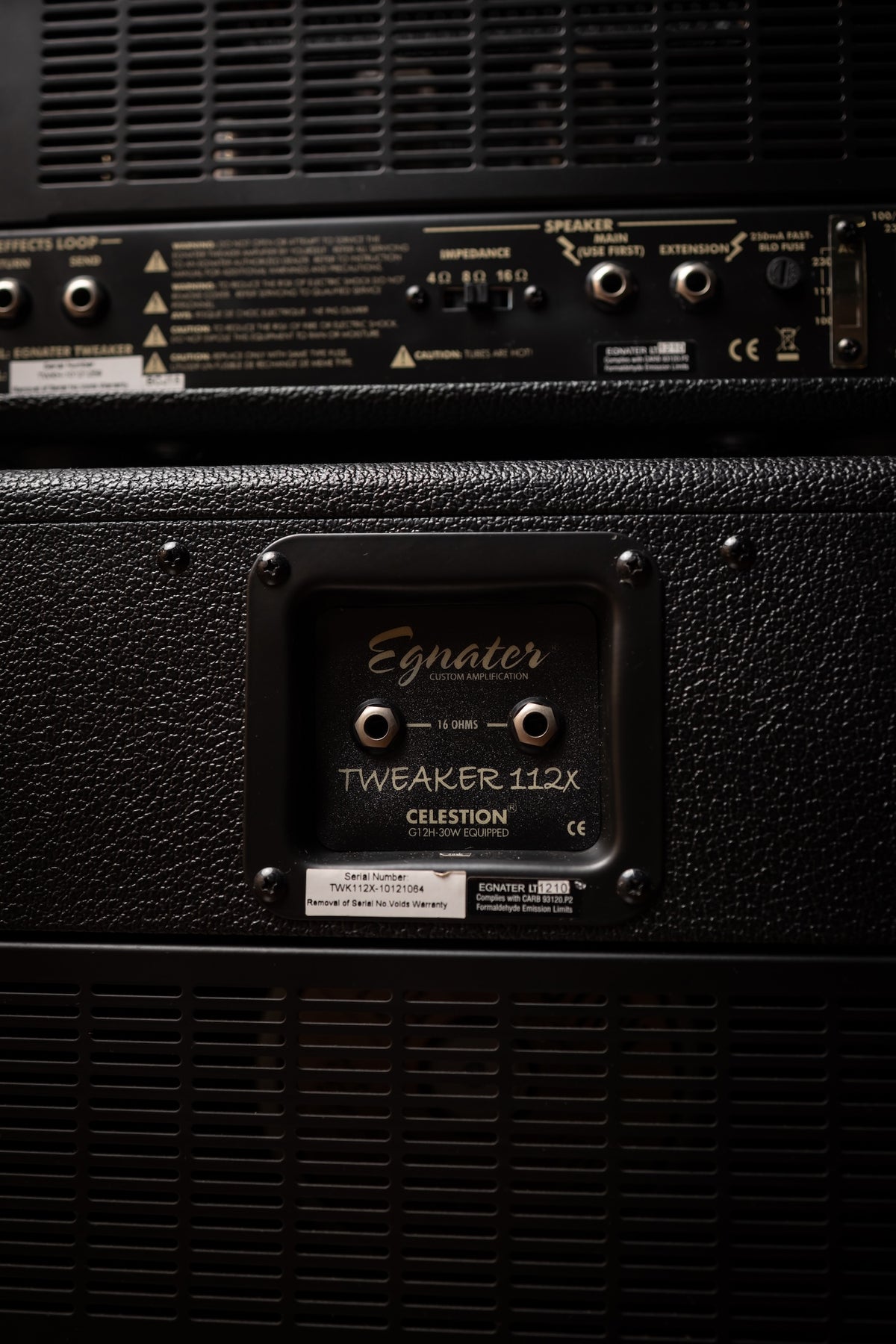 2008 Egnater Tweaker Mini Head and 1 x 12" Cabinet