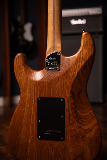 Fender Limited Edition American Ultra II Stratocaster®, Roasted Maple Fingerboard Electric Guitar - Natural