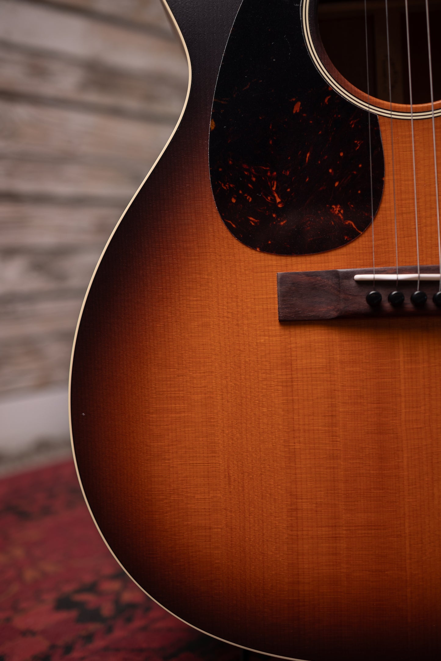 Martin 000-17 Acoustic Guitar Left Handed - Whiskey Sunset