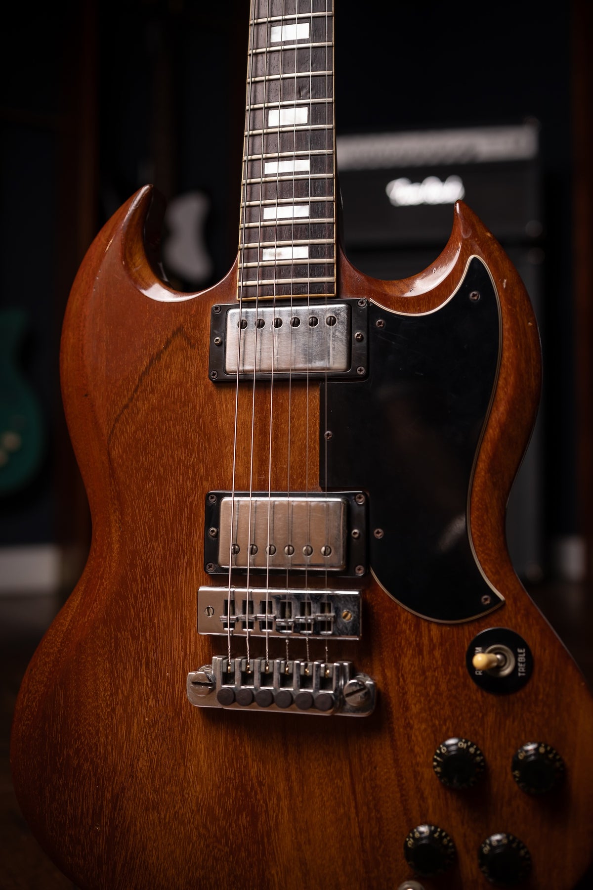 1970s Gibson SG Electric Guitar - Walnut