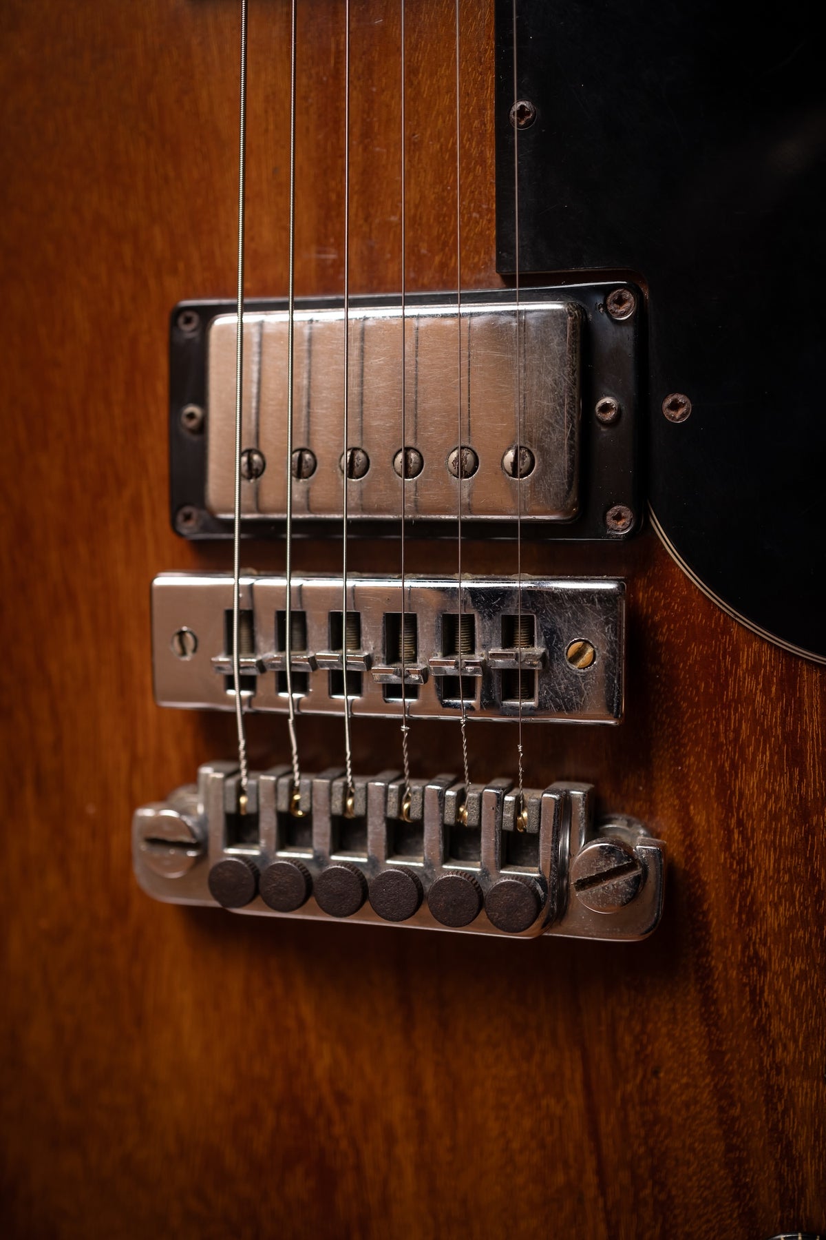 1970s Gibson SG Electric Guitar - Walnut