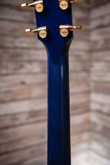 2009 Taylor 614CE Acoustic Guitar - Blue Trans
