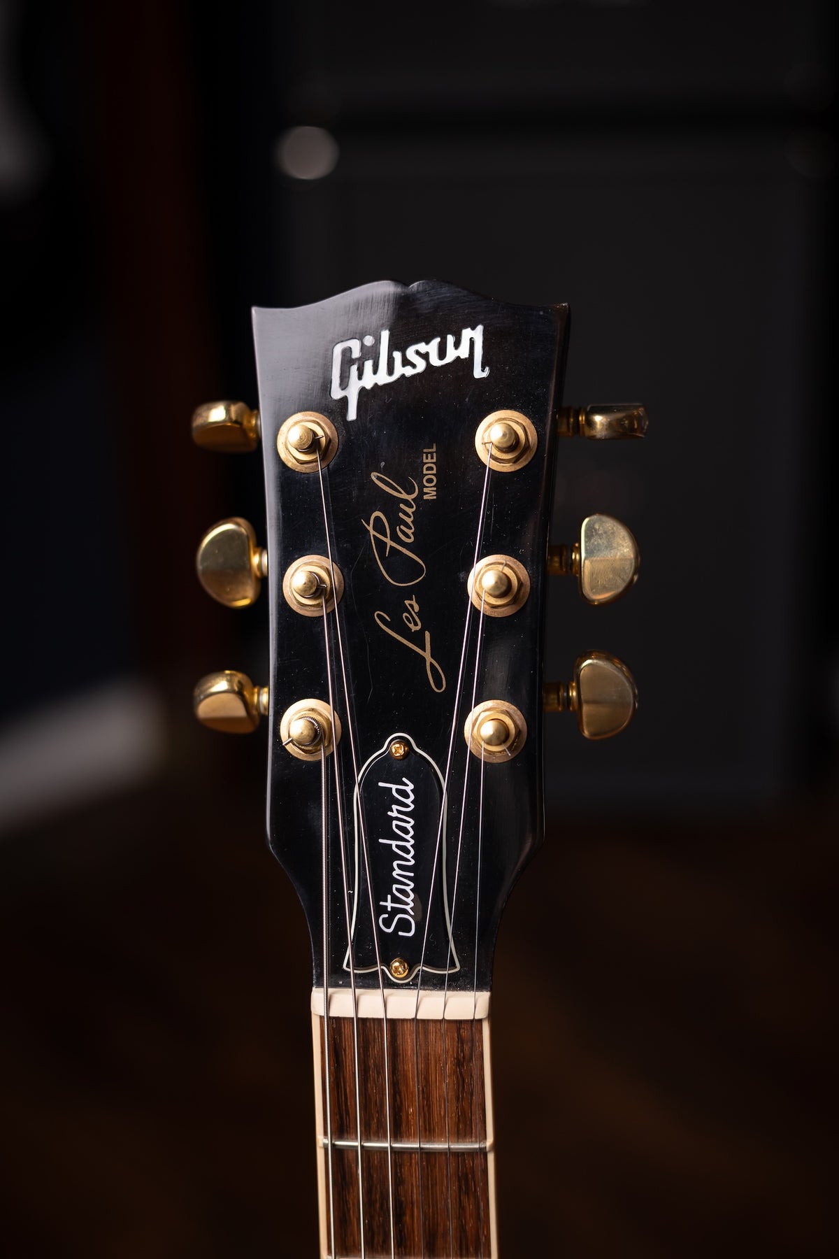 2002 Gibson Les Paul Double Cutaway Electric Guitar - Transparent Black
