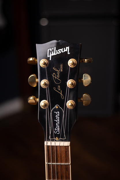 2002 Gibson Les Paul Double Cutaway Electric Guitar - Transparent Black