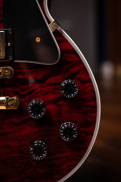 2020s Gibson Les Paul Custom Quilt Red Electric Guitar