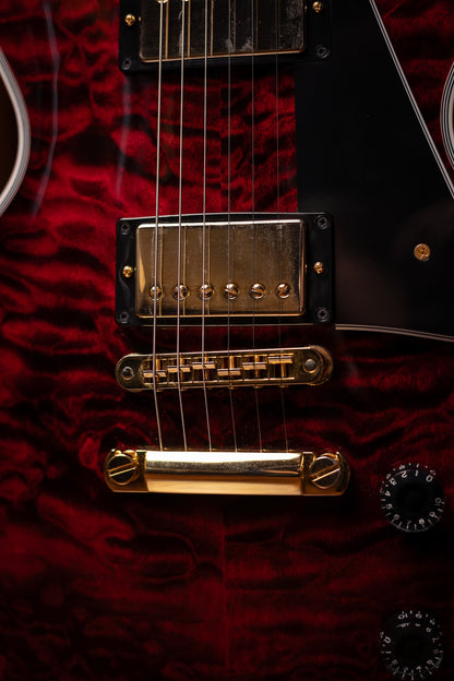 2020s Gibson Les Paul Custom Quilt Red Electric Guitar