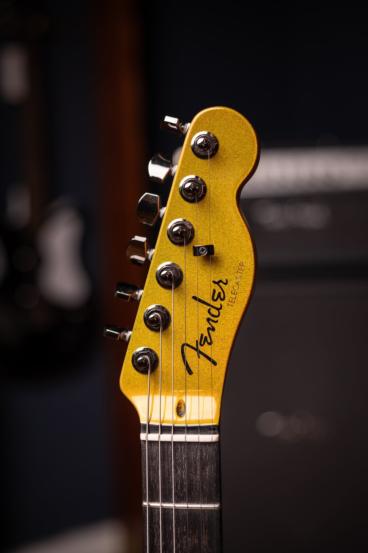 Fender 75th Anniversary American Ultra II Telecaster Ebony Fingerboard, Electric Guitar - Liquid Gold