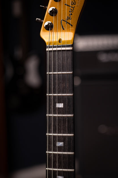 Fender 75th Anniversary American Ultra II Telecaster Ebony Fingerboard, Electric Guitar - Liquid Gold