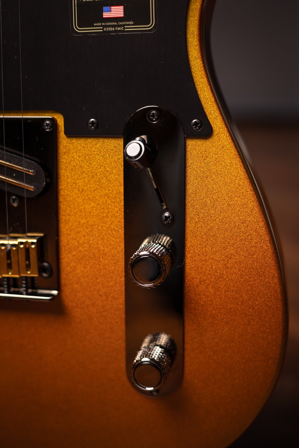 Fender 75th Anniversary American Ultra II Telecaster Ebony Fingerboard, Electric Guitar - Liquid Gold