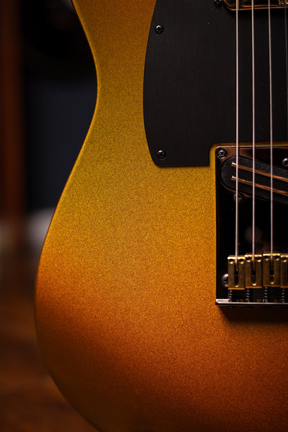 Fender 75th Anniversary American Ultra II Telecaster Ebony Fingerboard, Electric Guitar - Liquid Gold