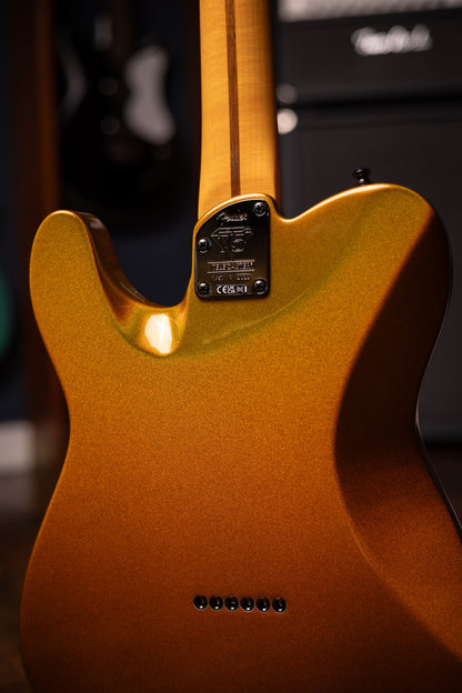 Fender 75th Anniversary American Ultra II Telecaster Ebony Fingerboard, Electric Guitar - Liquid Gold