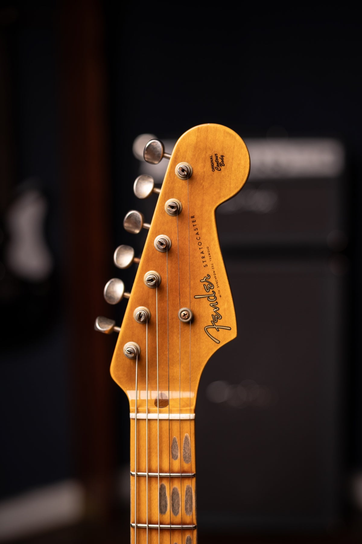 2024 Fender 1956 Journeyman Stratocaster Electric Guitar - Aged Sherwood Green Metallic