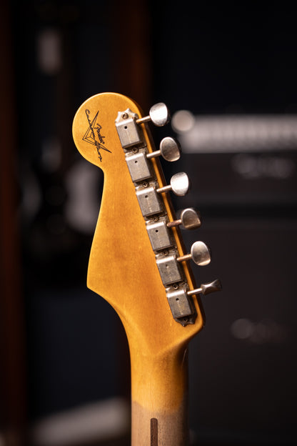 2024 Fender 1956 Journeyman Stratocaster Electric Guitar - Aged Sherwood Green Metallic