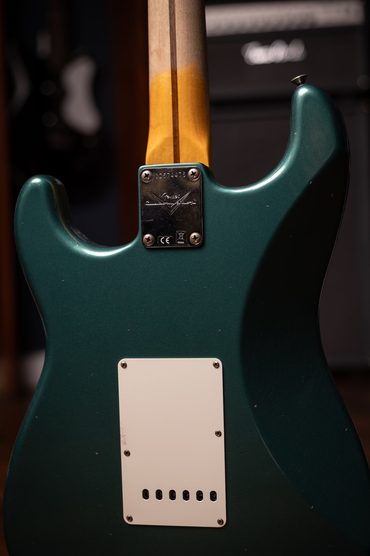 2024 Fender 1956 Journeyman Stratocaster Electric Guitar - Aged Sherwood Green Metallic