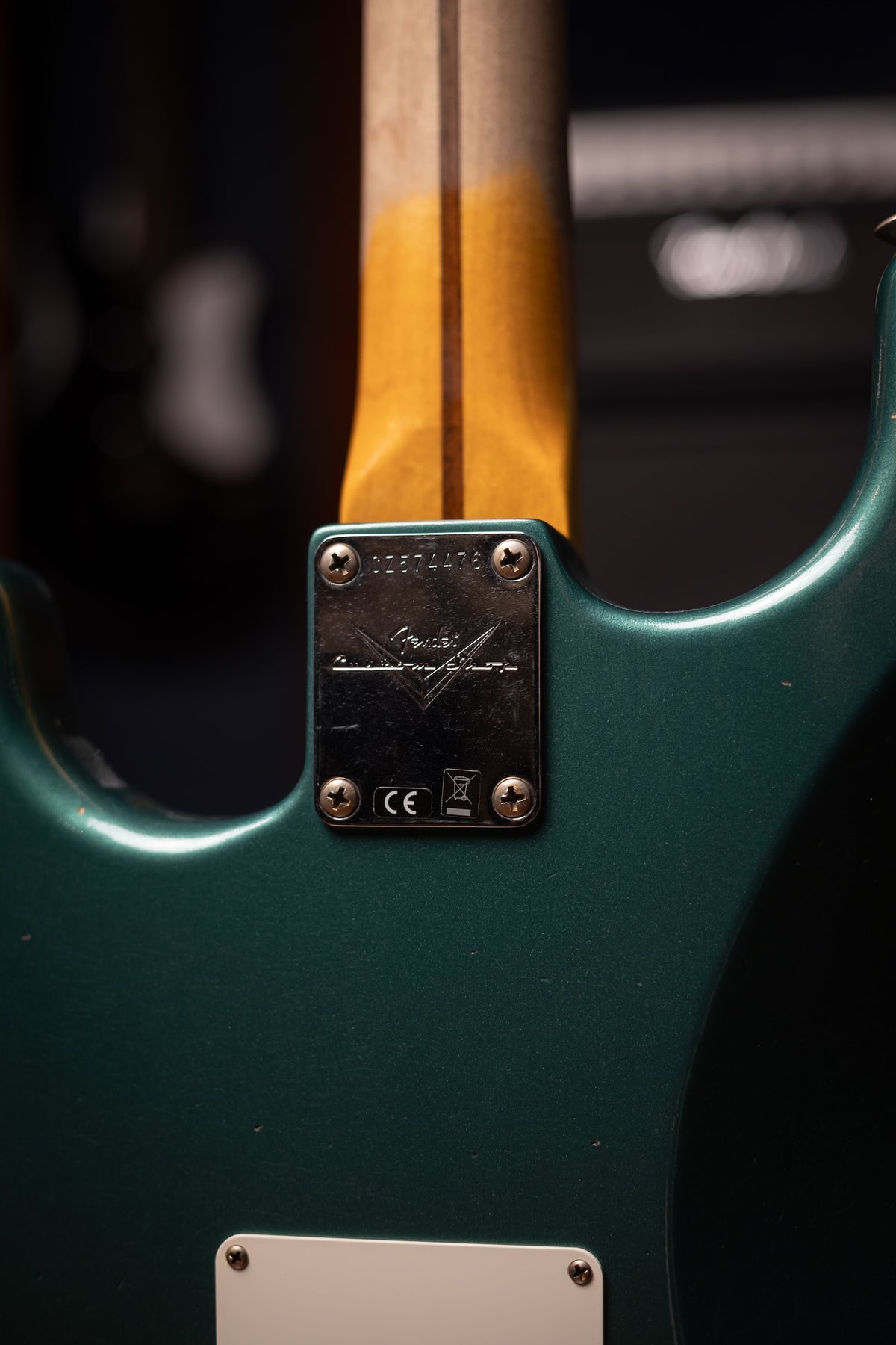 2024 Fender 1956 Journeyman Stratocaster Electric Guitar - Aged Sherwood Green Metallic