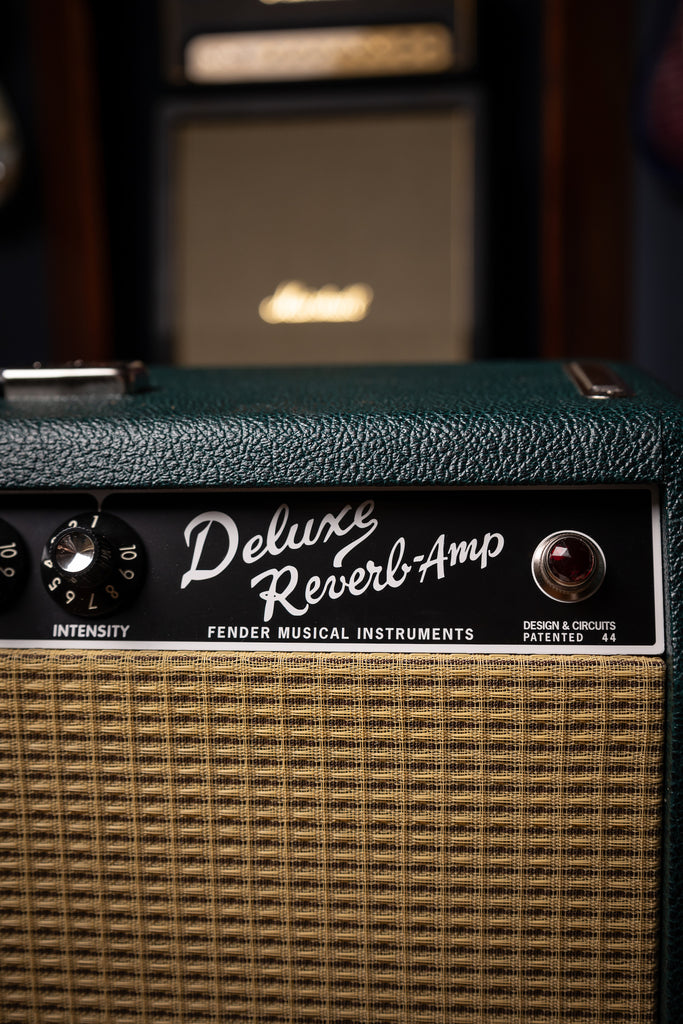 Fender ‘65 Deluxe Reverb 22-watt 1x12” Tube Combo Amp - British Racing Green