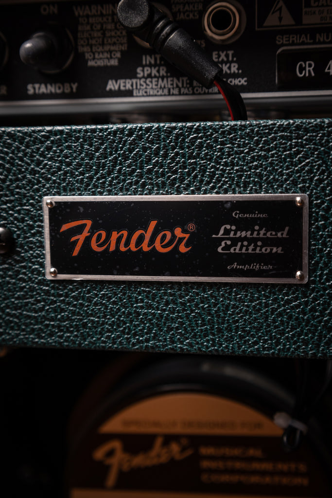 Fender ‘65 Deluxe Reverb 22-watt 1x12” Tube Combo Amp - British Racing Green