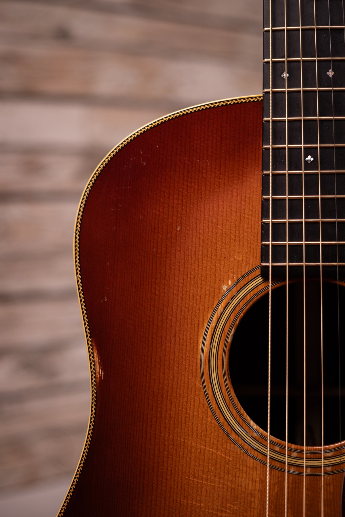 2024 Pre War Guitars Co. 12 Fret Custom Dreadnought Acoustic Guitar - Relic Sunburst