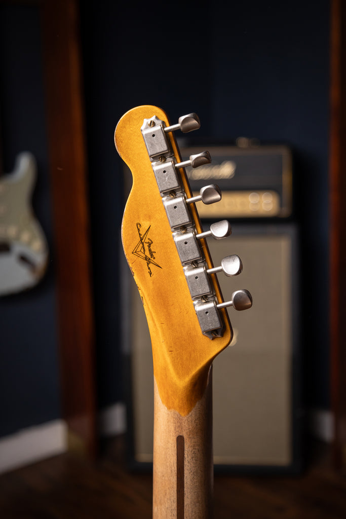 Fender Custom Shop 1951 Nocaster Super Heavy Relic Telecaster Electric Guitar - Super Faded Aged Nocaster Blonde
