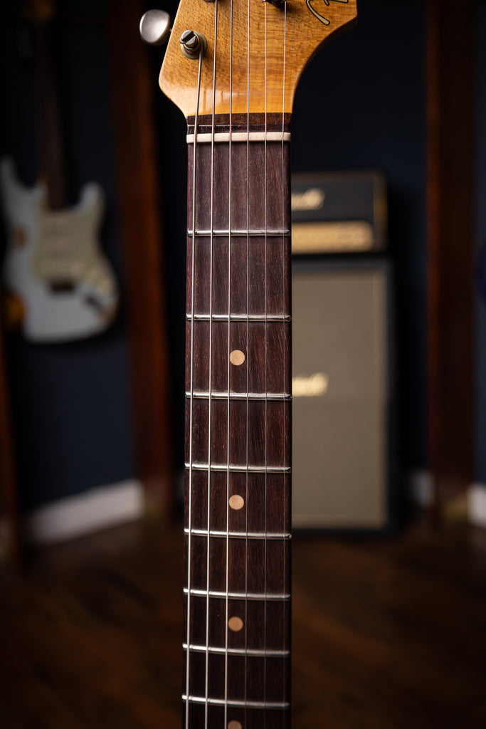 Fender Limited Edition '59 Stratocaster HSS Relic Electric Guitar - Daphne Blue Metallic