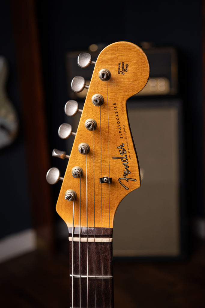 Fender Limited Edition '59 Stratocaster HSS Relic Electric Guitar - Daphne Blue Metallic