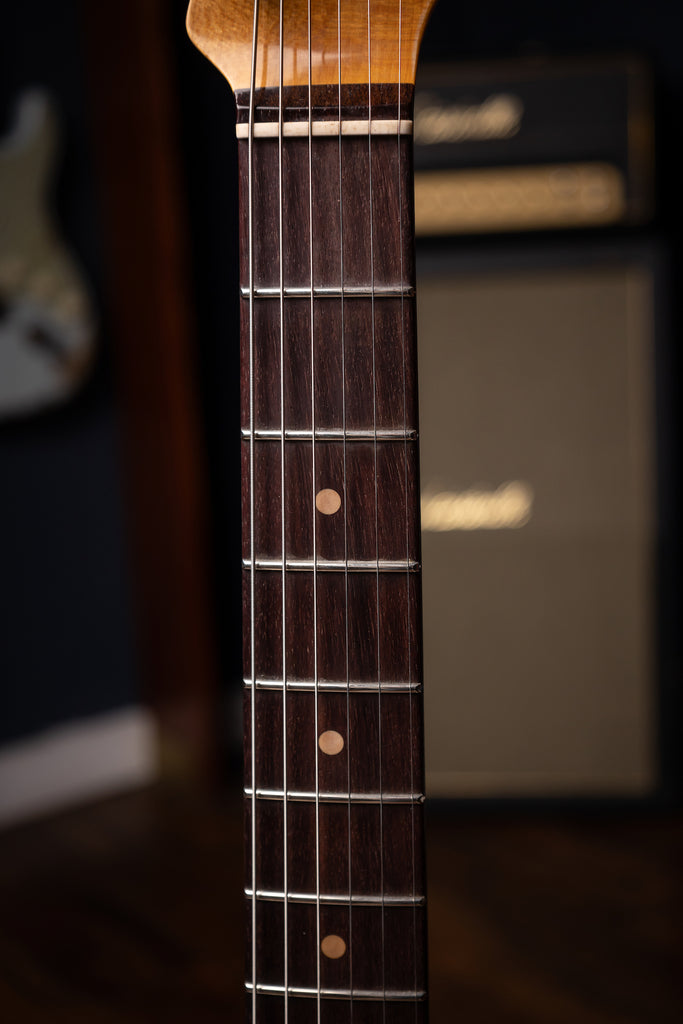 Fender Limited Edition '59 Stratocaster HSS Relic Electric Guitar - Daphne Blue Metallic