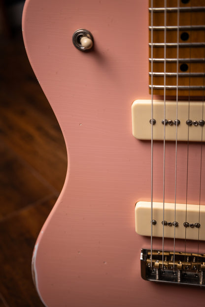 Starr Guitars Tomcat Electric Guitar - Shell Pink
