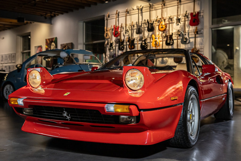 Yngwie Malmsteen’s #4 Fender Stratocaster + Personal 1983 Ferrari 308 GTS Quattrovalvole