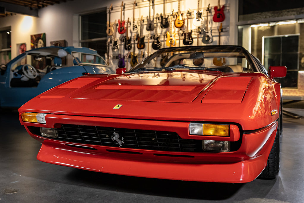 Yngwie Malmsteen’s #4 Fender Stratocaster + Personal 1983 Ferrari 308 GTS Quattrovalvole