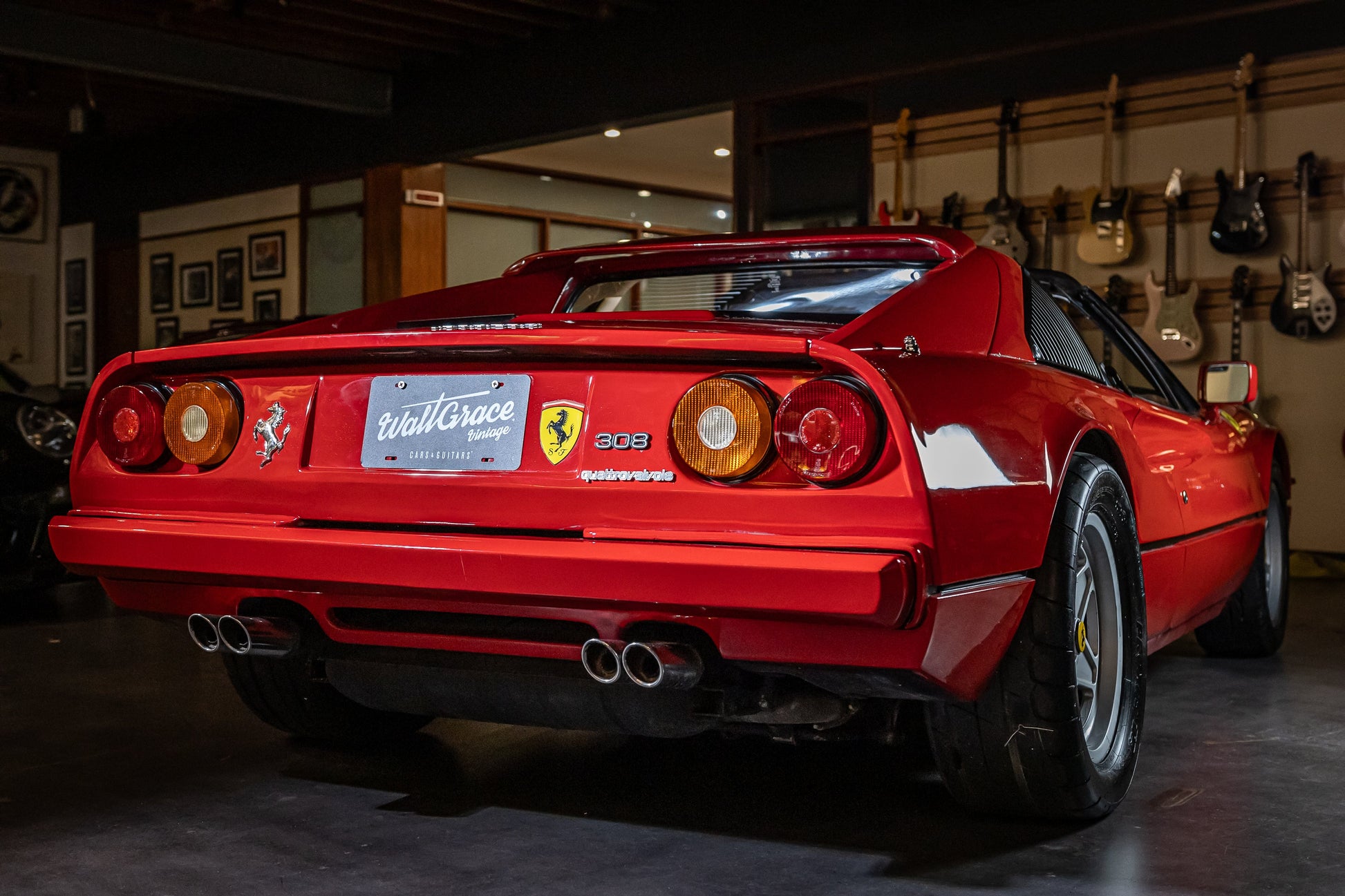 Yngwie Malmsteen’s #4 Fender Stratocaster + Personal 1983 Ferrari 308 GTS Quattrovalvole