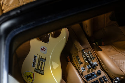 Yngwie Malmsteen’s #4 Fender Stratocaster + Personal 1983 Ferrari 308 GTS Quattrovalvole