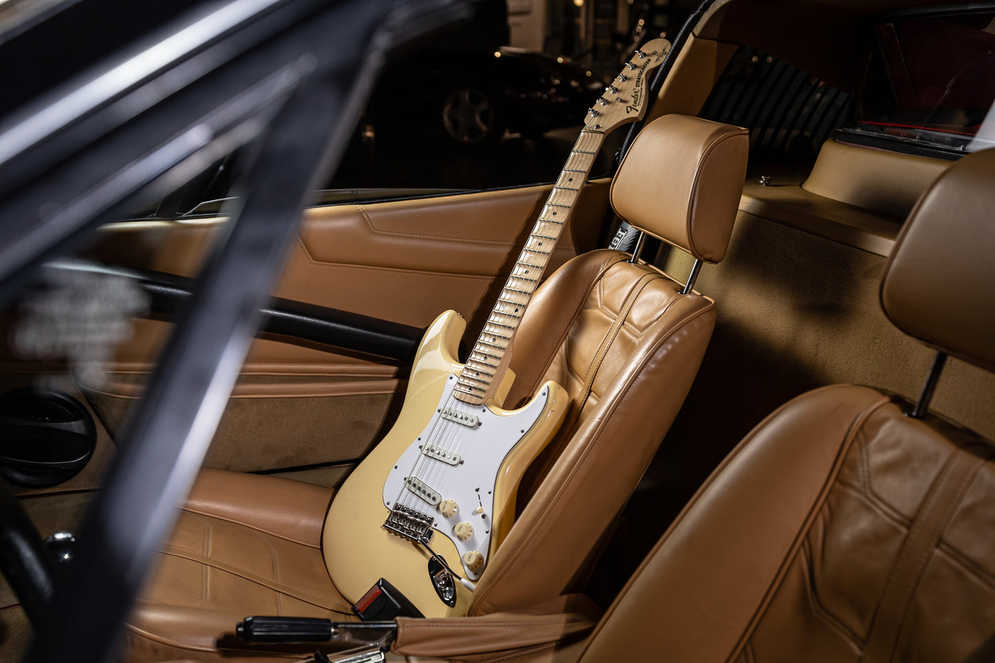 Yngwie Malmsteen’s #4 Fender Stratocaster + Personal 1983 Ferrari 308 GTS Quattrovalvole