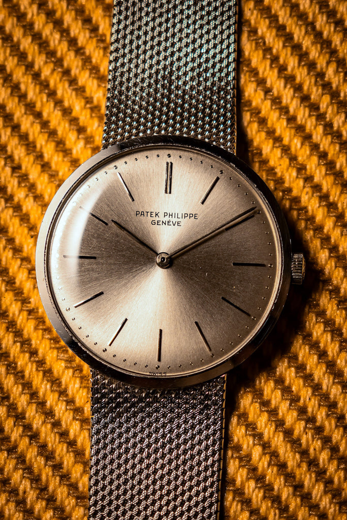 Patek Philippe Calatrava Ref. 3484J, White Gold Wristwatch circa 1970s