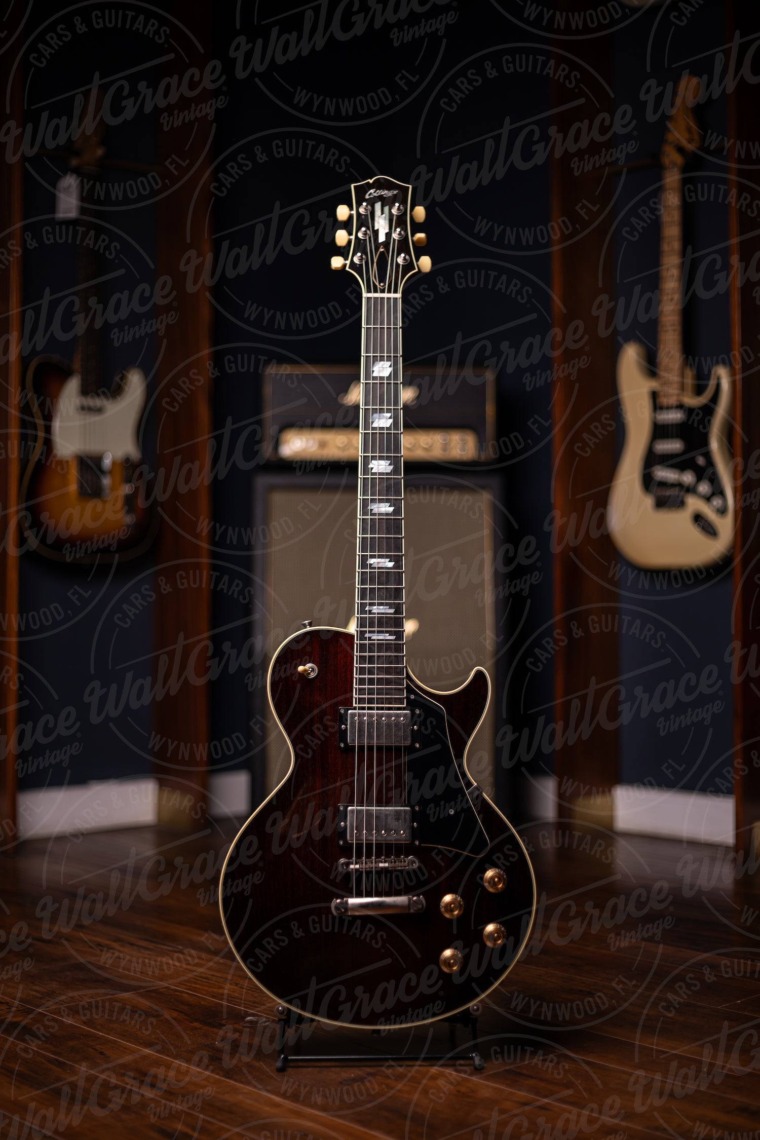 Used Collings CL Model Electric Guitar - Oxblood