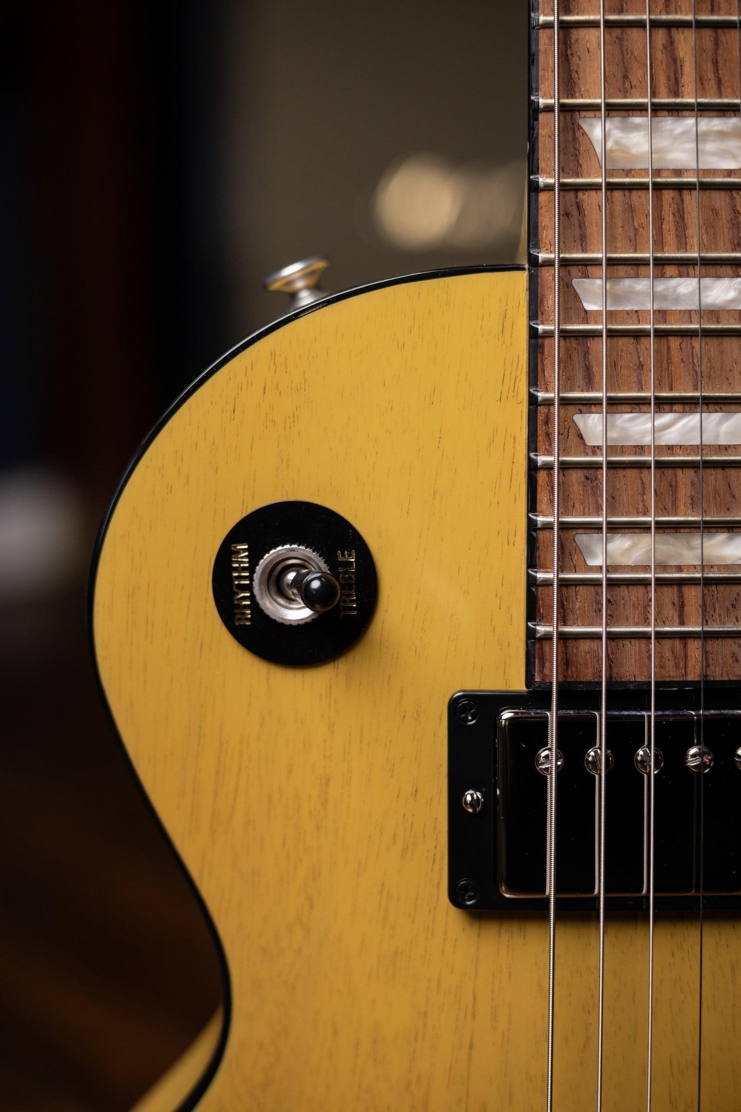 Gibson Les Paul Standard ‘50s Mahogany Top Electric Guitar - TV Yellow