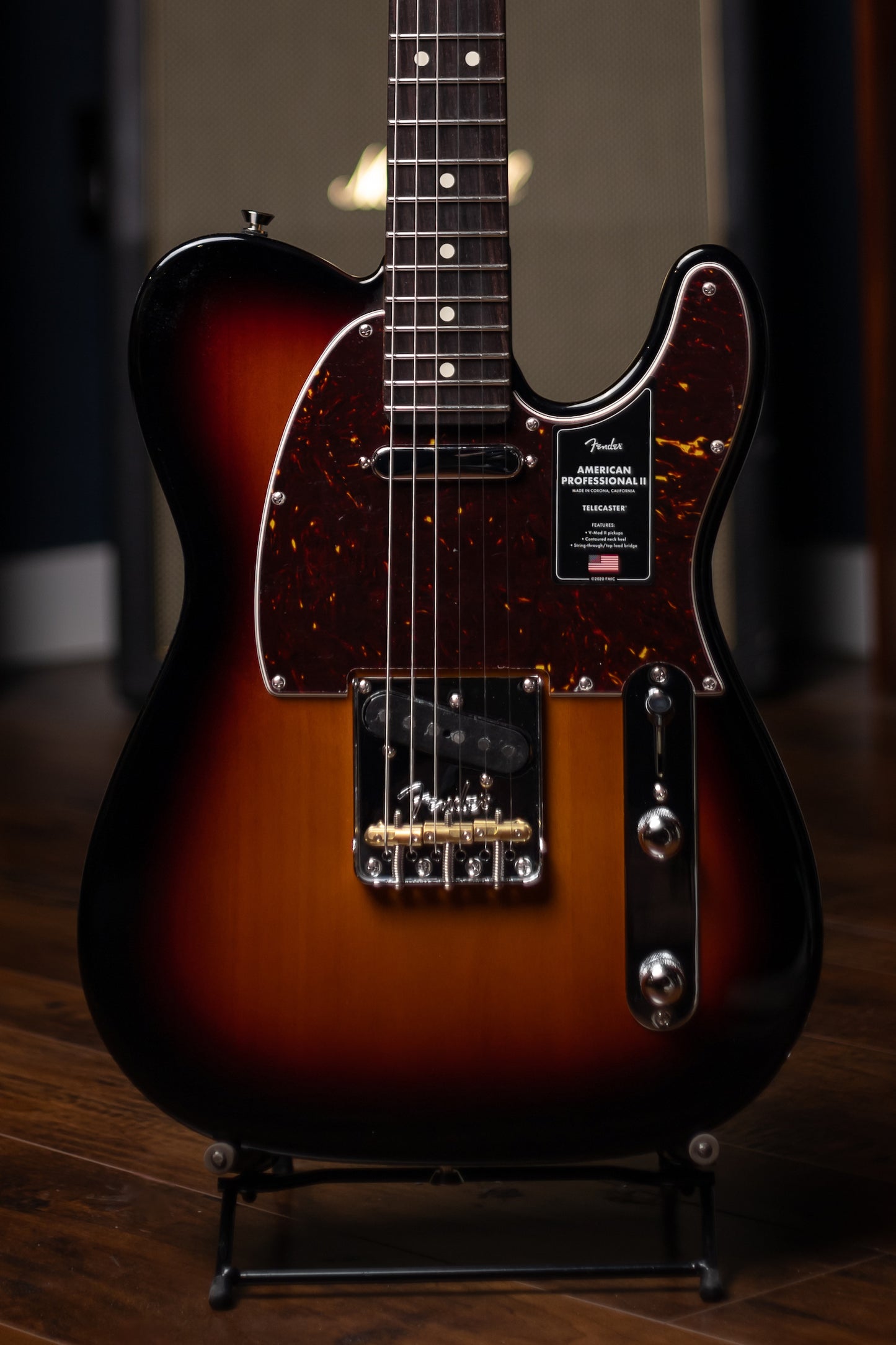 Fender American Professional II Telecaster Electric Guitar- 3-Color Sunburst