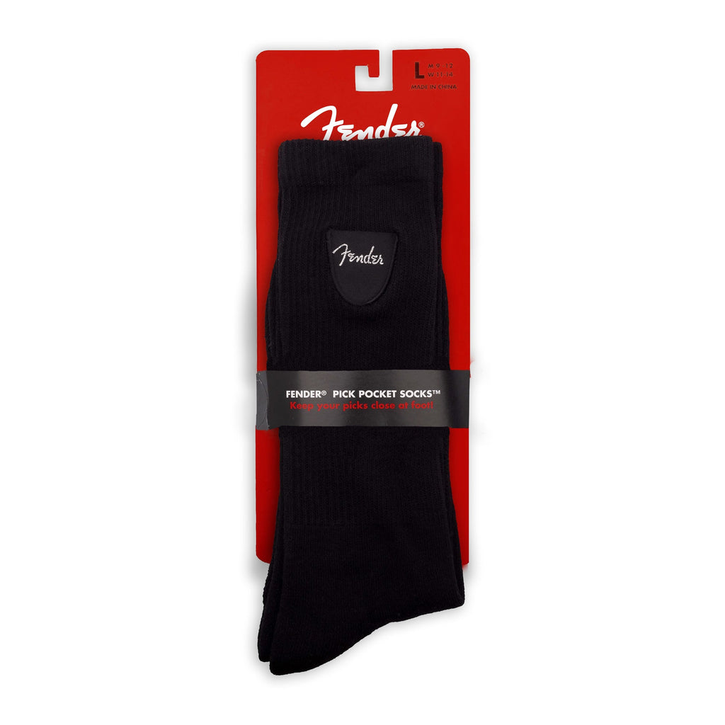 Fender Pick Pocket Socks - Black