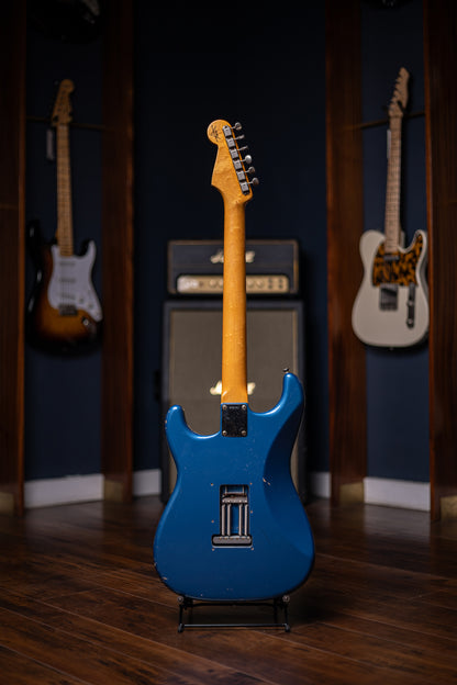 2011 Fender Custom Shop 1960 Stratocaster Relic Electric Guitar - Lake Placid Blue