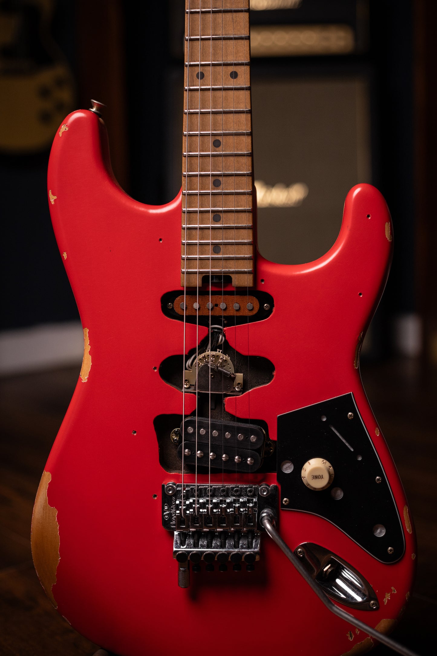 EVH Frankenstein Series Relic Electric Guitar - Red
