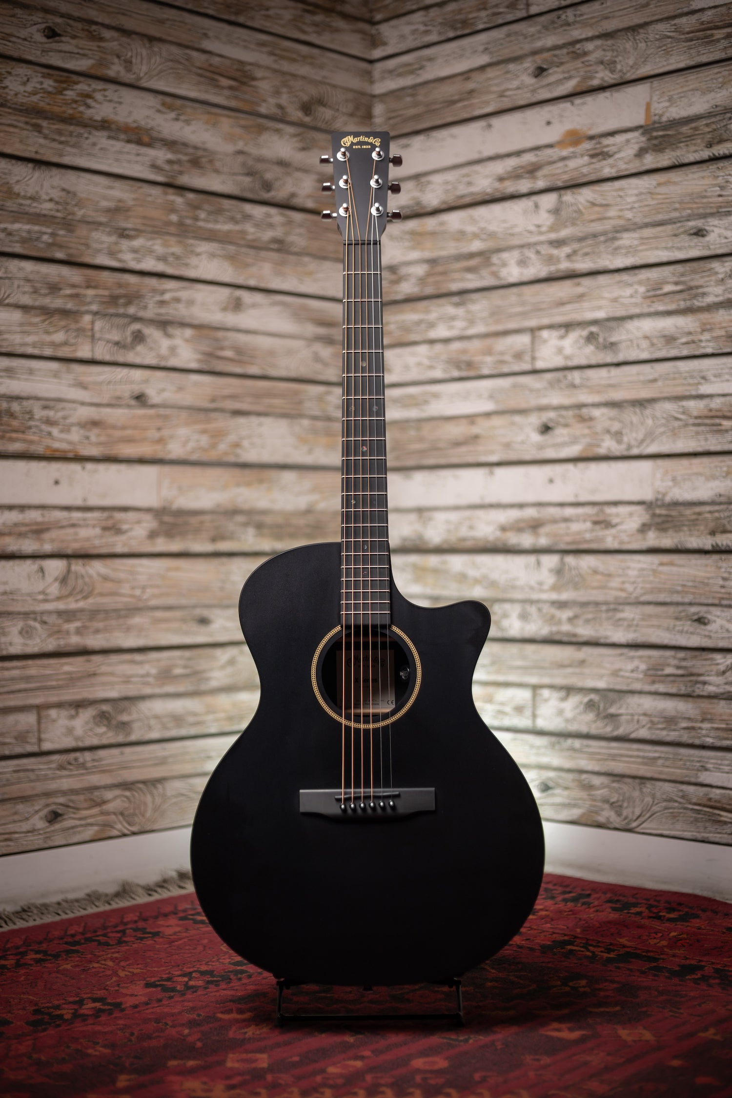 Martin GPCX1E Acoustic Electric Guitar - Black