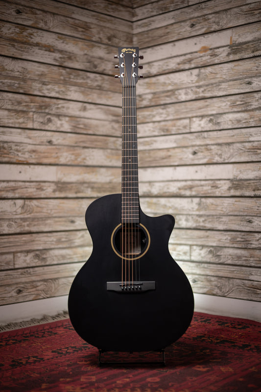 Martin GPCX1E Acoustic Electric Guitar - Black